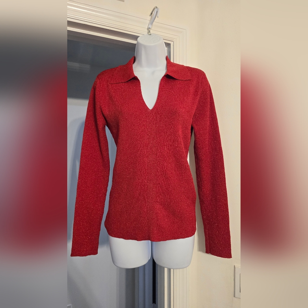 NWT Calvin Klein red top